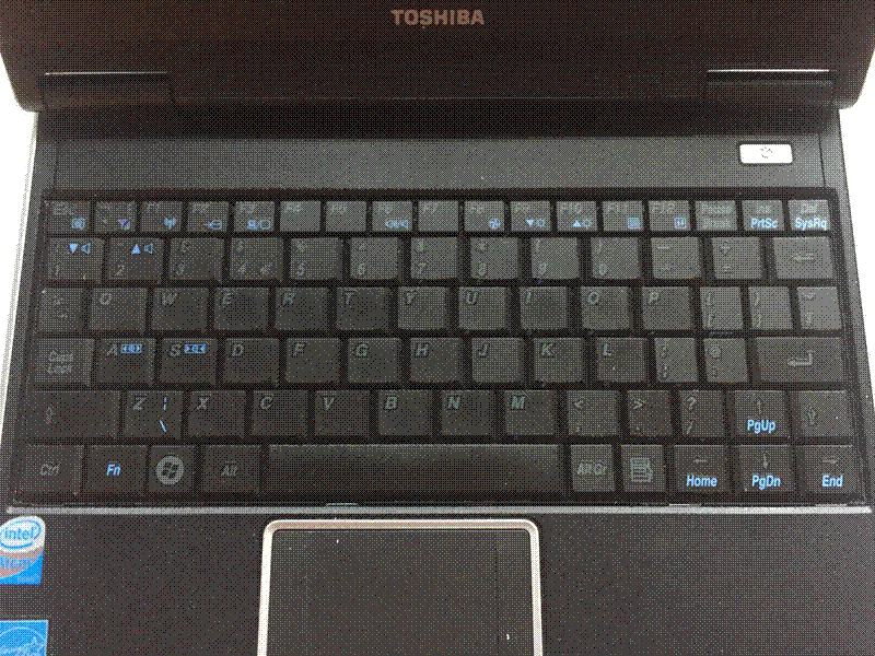 Toshiba NB100 keyboard