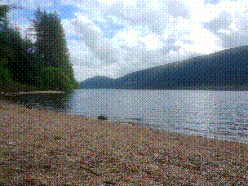 Loch Ness beach