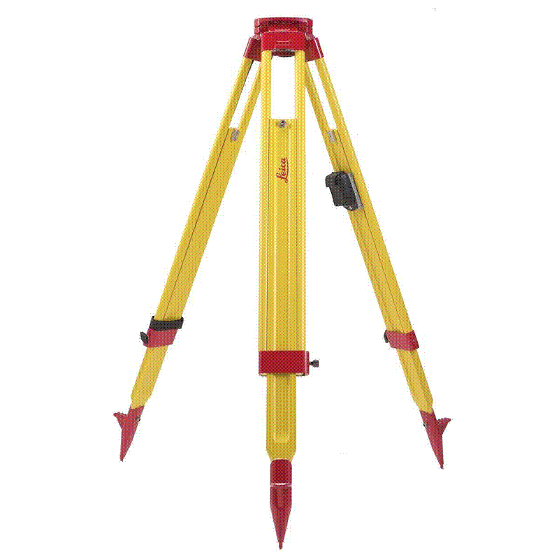 The tripod which would normally hold one reflective target